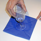 pliage serviette en papier